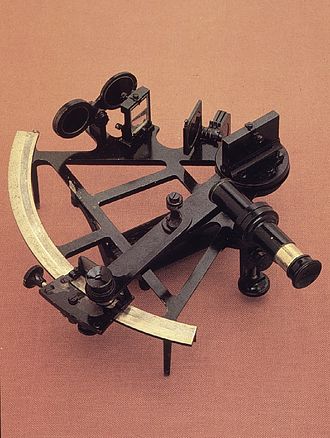 An image of a sextant